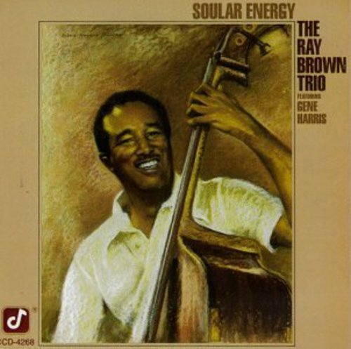 RAY BROWN GENE HARRIS SOULAR ENERGY SUPER ANALOGUE DISC 国内 LP レイブラウン ジーンハリス EMILY REMLER RED HOLLOWAY Ray Brown Trio feat Gene Harris - Soular Energy LP - Concord Jazz