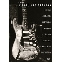 motion picture DVD - A Tribute to Stevie Ray Vaughan