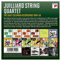 Juilliard String Quartet - The Early Columbia Recordings 1949 - 56