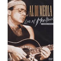 motion picture DVD - Al Di Meola: Live at Montreux 1986/1993