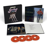 Cream - Goodbye Tour: Live 1968 / 4CD set