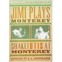 motion picture DVD - Jimi Plays Monterey / Shake! Otis at Monterey