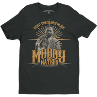 T-shirt - Muddy Waters Keep The Blues Alive Black