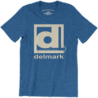T-shirt - Delmark Records Blue Lightweight Vintage Style(Medium)