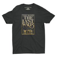 T-shirt - The Band Last Waltz Black Lightweight Vintage Style(Medium)