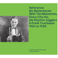 Bix Beiderbecke - With The Wolverines, Sioux City Six, His Rhythm Jugglers & Frank Trumbauer 1924 to 1928
