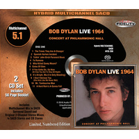 Bob Dylan - Live 1964: Concert At Philharmonic Hall - Hybrid Multi-Channel & Stereo 2 x SACD