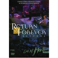 motion picture DVD - Return to Forever: Live at Montreux 2008