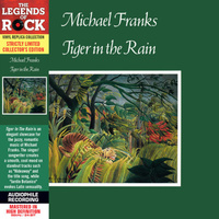 Michael Franks - Tiger in the Rain / replica mini-LP sleeve