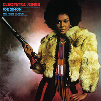 motion picture soundtrack - Cleopatra Jones / red & blue starburst vinyl LP