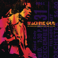 Jimi Hendrix - Machine Gun  The Fillmore East First Show 12/ 31/ 1969 - 2 x 180g Vinyl LPs