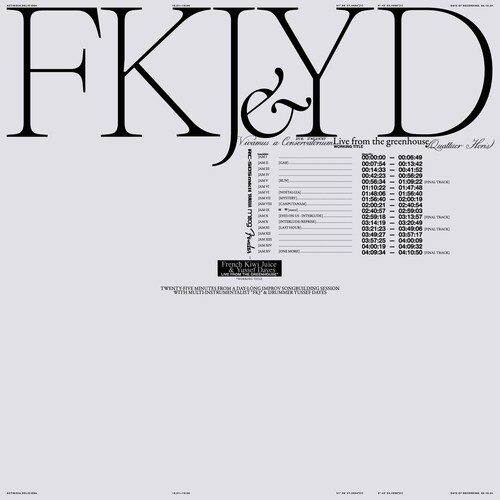FKY & YD - Live From the Greenhouse - Vinyl LP