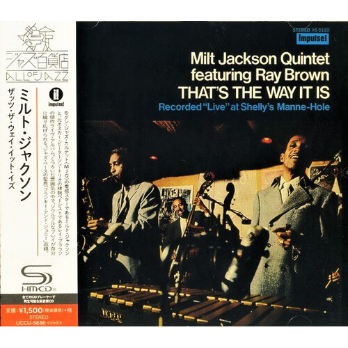 Milt Jackson Quintet featuring Ray Brown - That's The Way It Is / SHM-CD