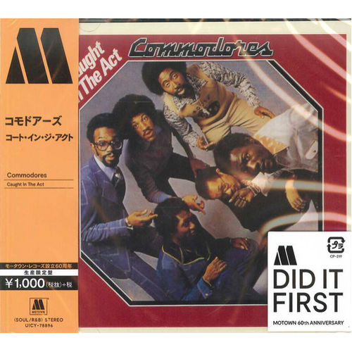 Commodores - Caught in the Act