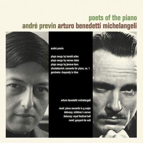 André Previn & Arturo Benedetti Michelangeli - poets of the piano / 3CD set