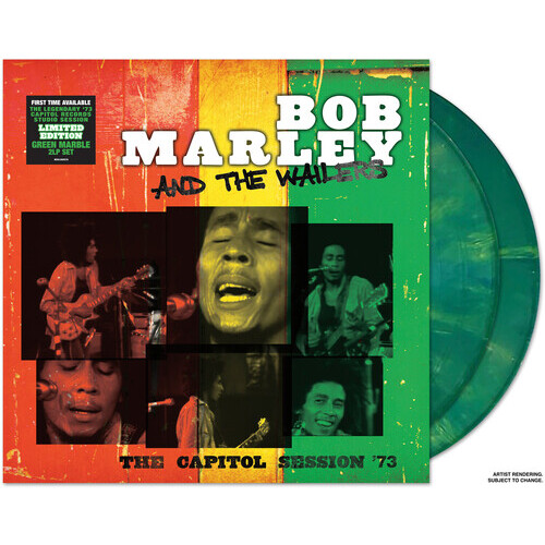 Bob Marley - The Capitol Session '73 - 2 x Green Vinyl LPs