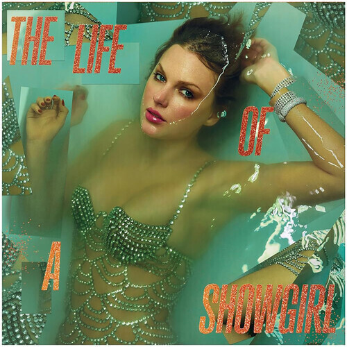 Taylor Swift - Diary of a Showgirl / Orange Glitter vinyl LP
