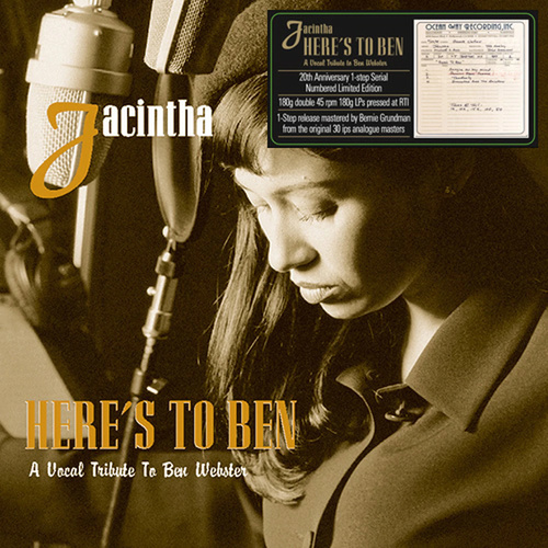 Jacintha - Here's To Ben: A Vocal Tribute To Ben Webster - One-Step 2 x 180g 45rpm LPs