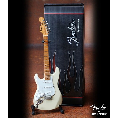 Jimi Hendrix - Fender Lefty Stratocaster Cream Mini Guitar Replica