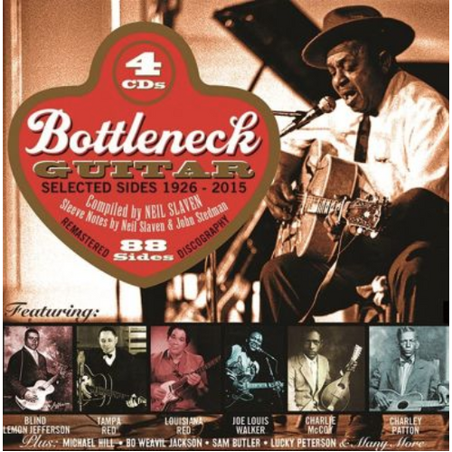 various artists - Bottleneck Guitar: Selected Sides 1926-2015 / 4CD set