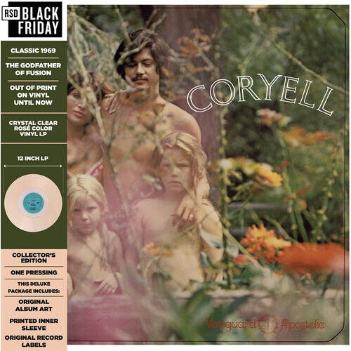 Larry Coryell - Coryell / rose coloured vinyl LP