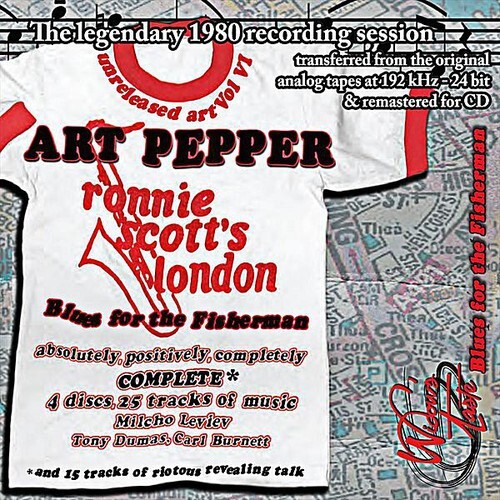 Art Pepper - Blues for the Fisherman / 4CD set