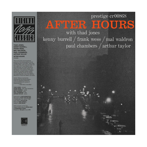 Thad Jones - After Hours - 180g Vinyl LP