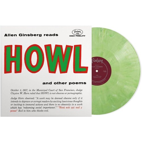 Allen Ginsberg - Reads Howl And Other Poems - Vinyl LP